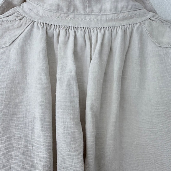 ANTIQUE FRENCH LINEN SHIRT FROM LATE 1800s - Amazing Condition! - Picture 4 of 10